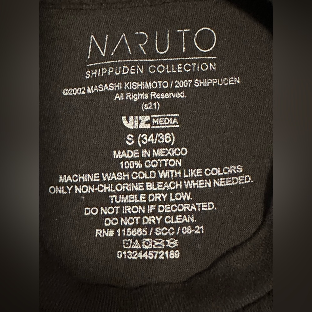 Naruto T-Shirt - Ichiraku Anime T-Shirt S Ramen Shop - Picture 3 of 4